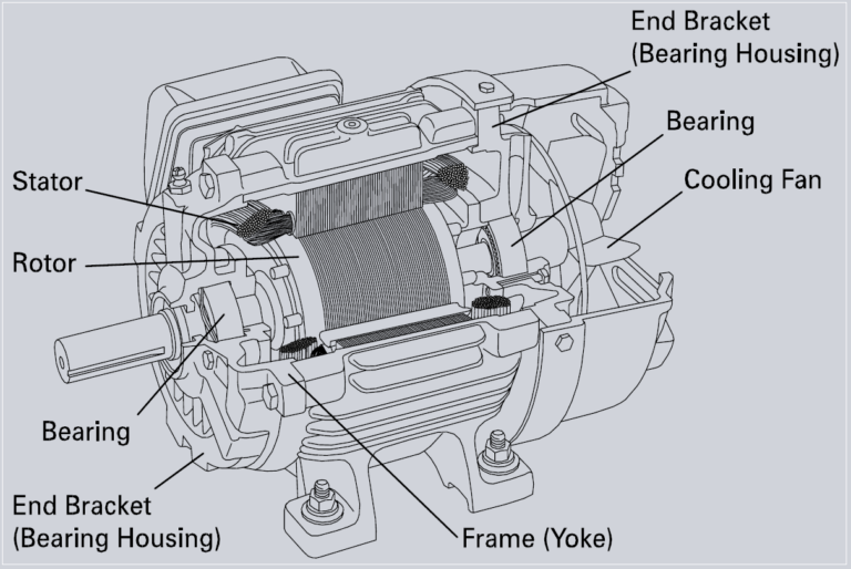 How Does an Induction Electric Motor’s Rotor Work? HECO