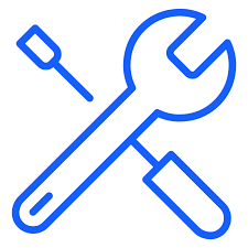 wrench and screwdriver graphic