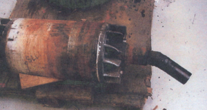 Image of a bent shaft