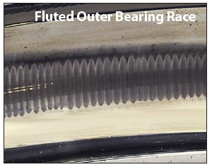 Image of a fluted outer bearing race