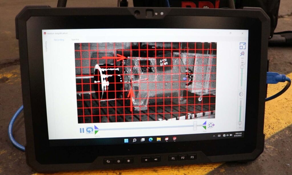 Vibration analysis results