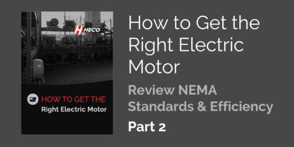 How to Get the Right Electric Motor